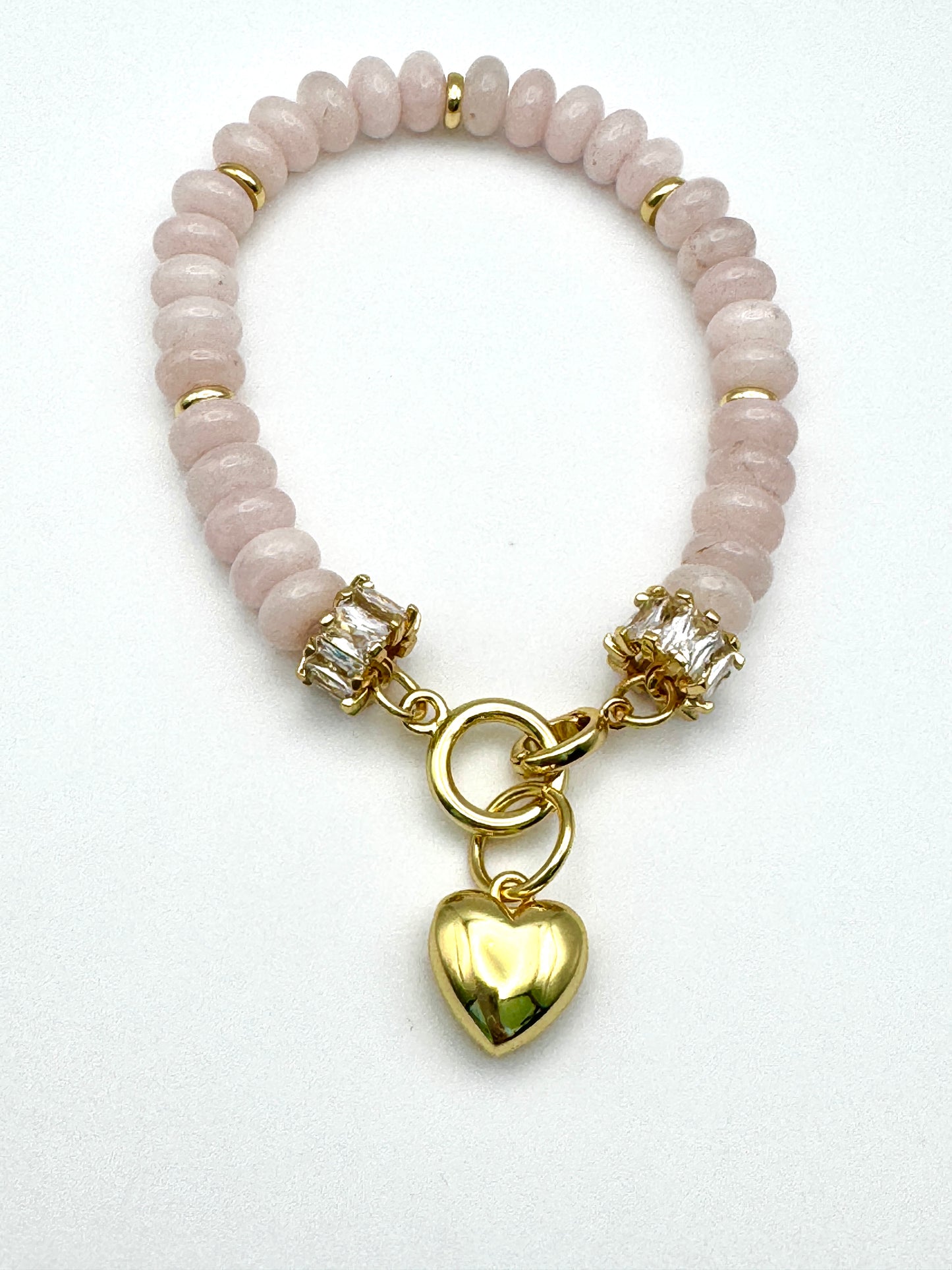Pink Jade Bracelet