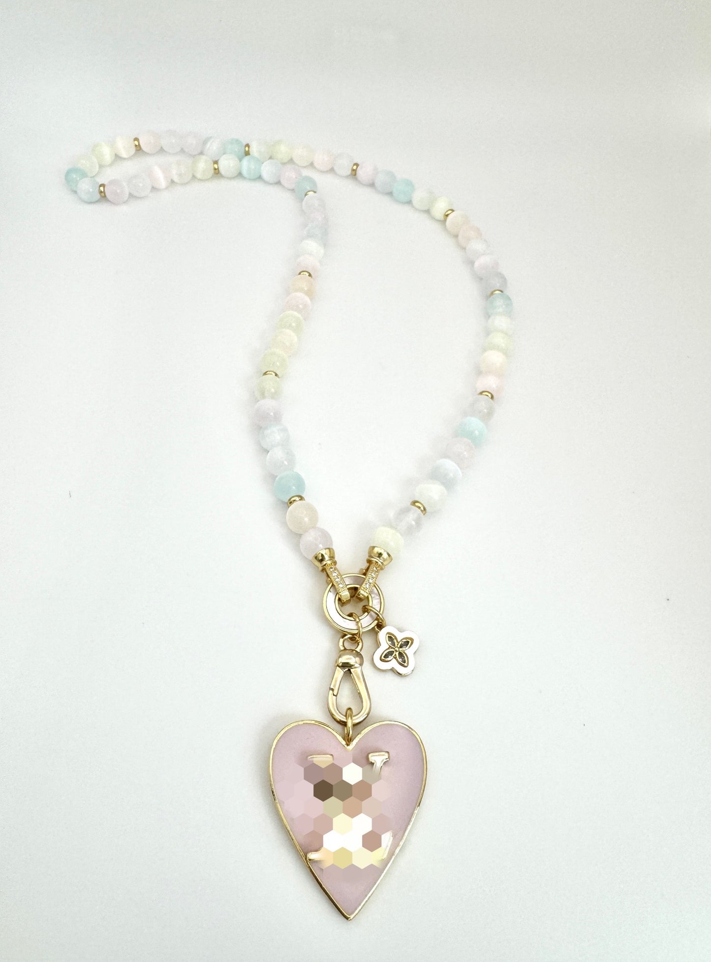 Selenite LV Necklace