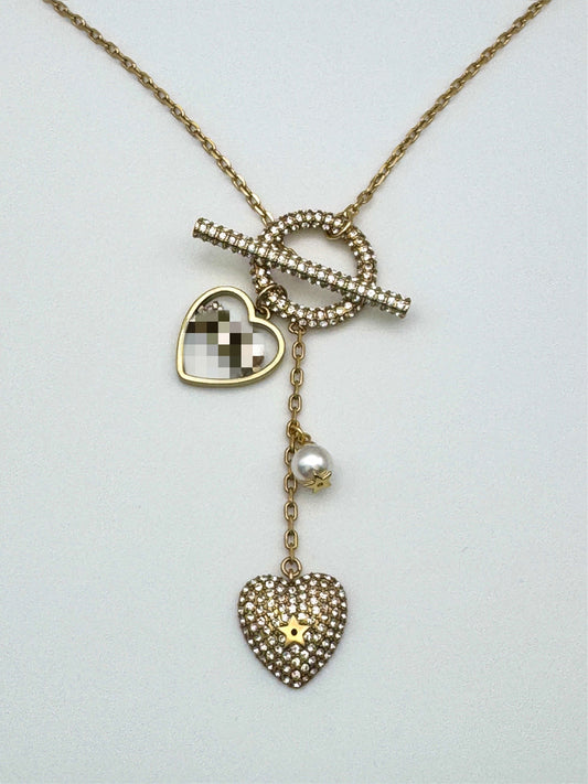 Lady D Toggle Necklace