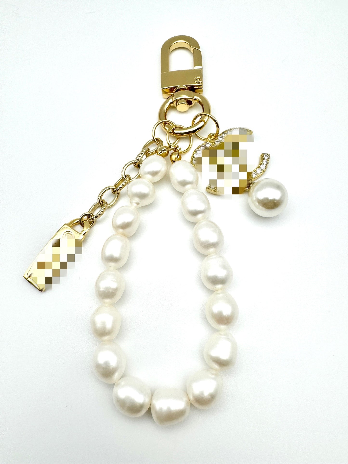 CC Pearl Bag Charm