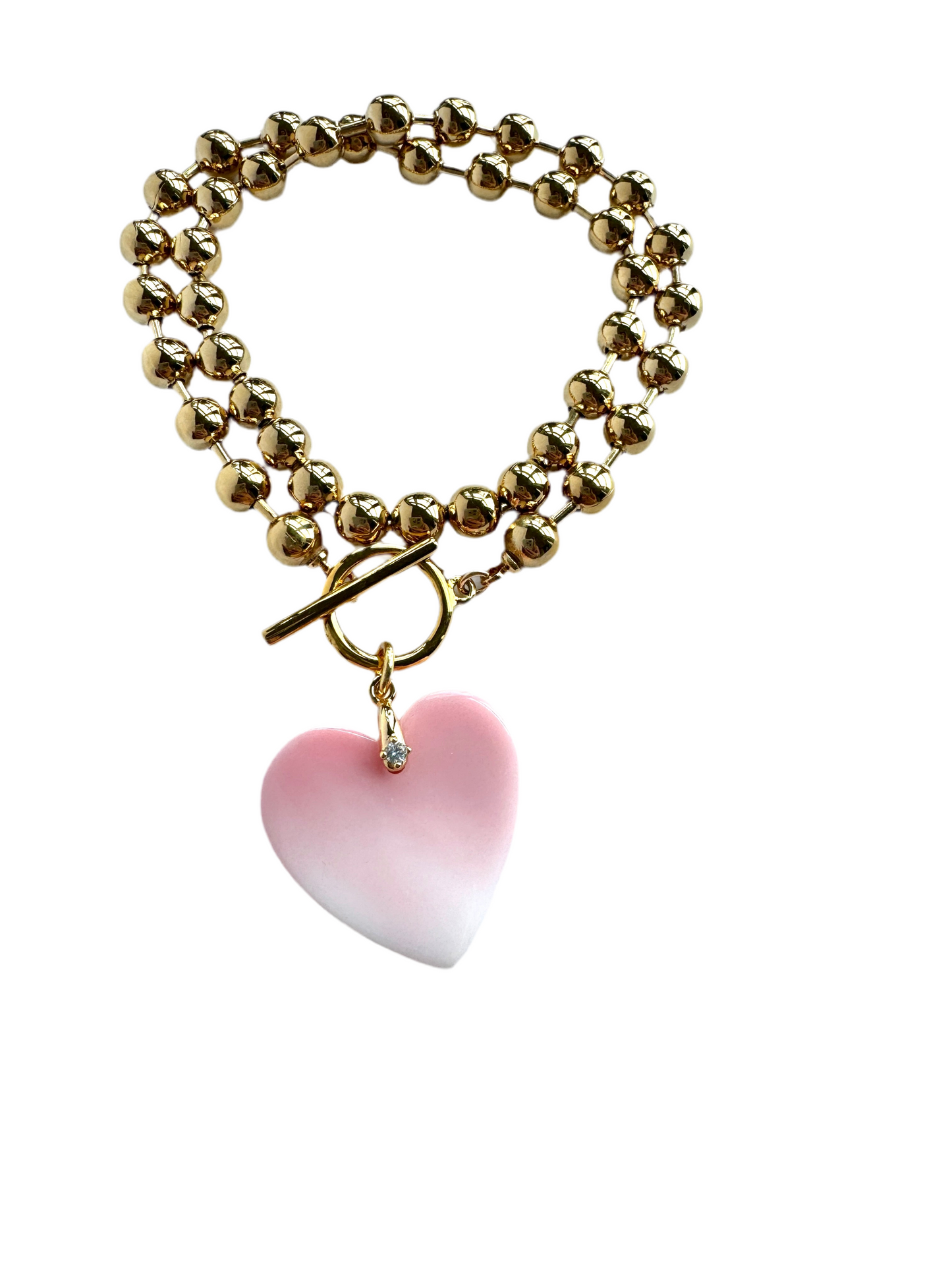 Queen Conch Heart Bracelet