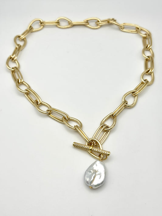Large Link Chain Necklace