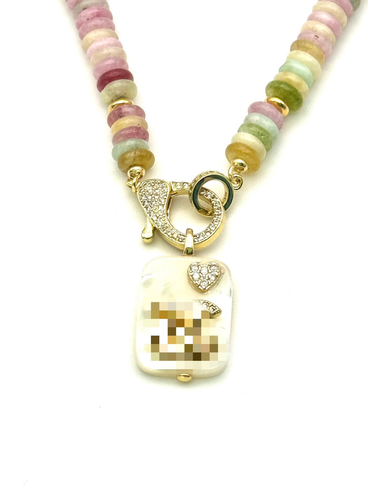 Jade Mixed CC Necklace