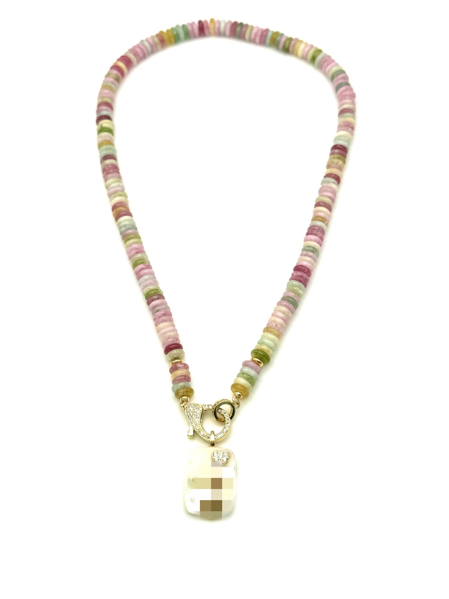 Jade Mixed CC Necklace