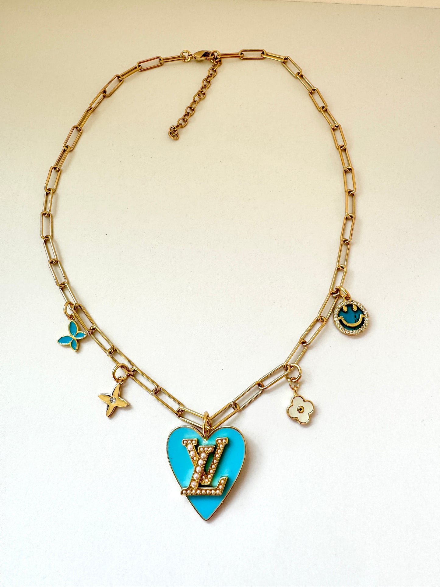 LV Charm Necklace